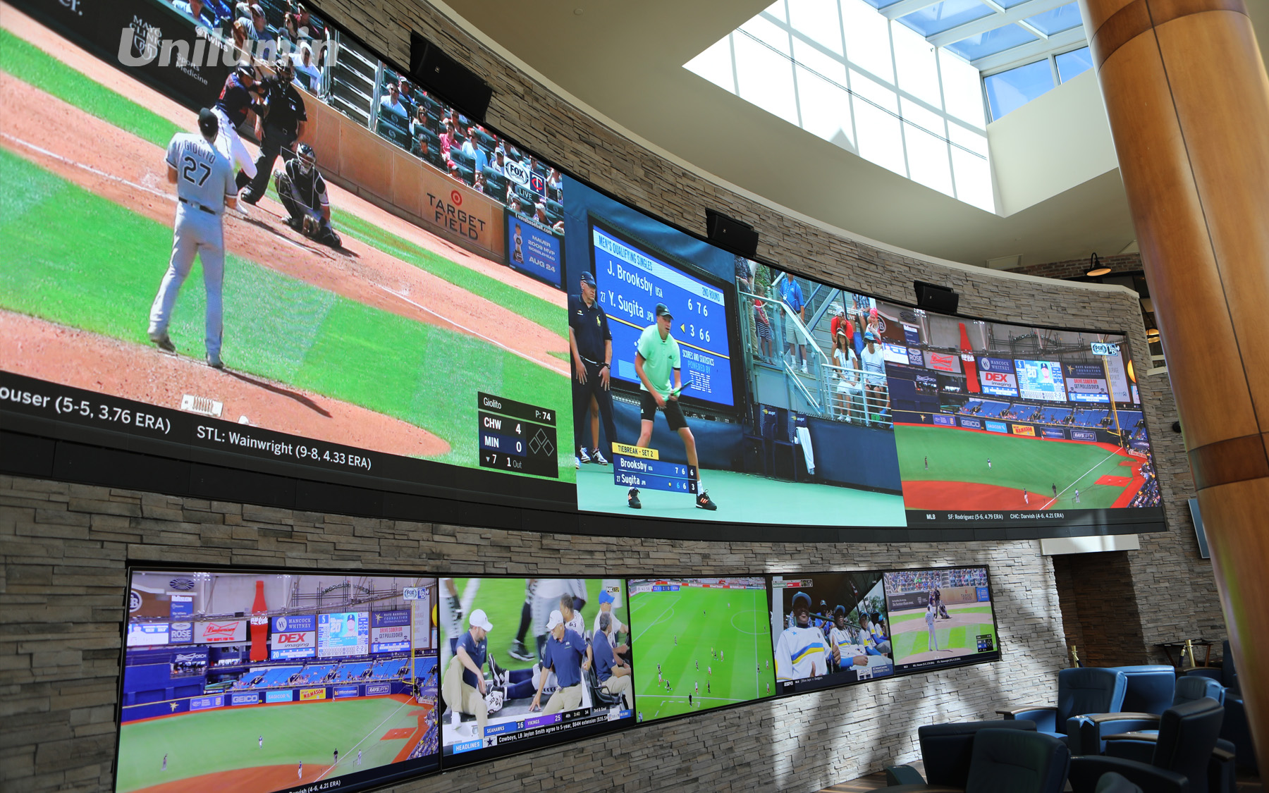 State of the Art Sportsbooks from Unilumin USA