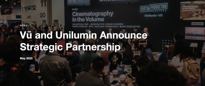 Vu and Unilumin announce new partnership